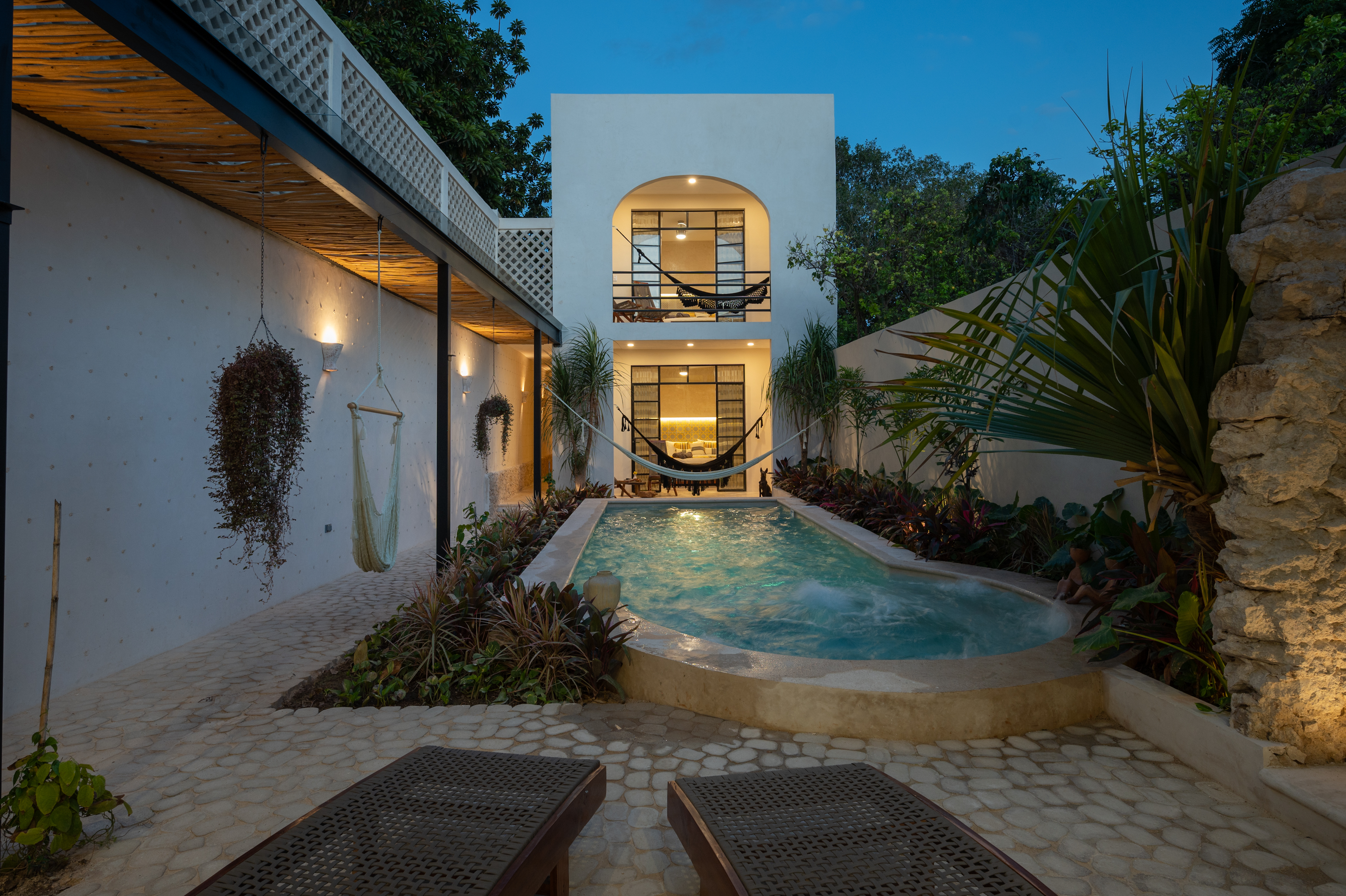 Bohemian villa Tulum